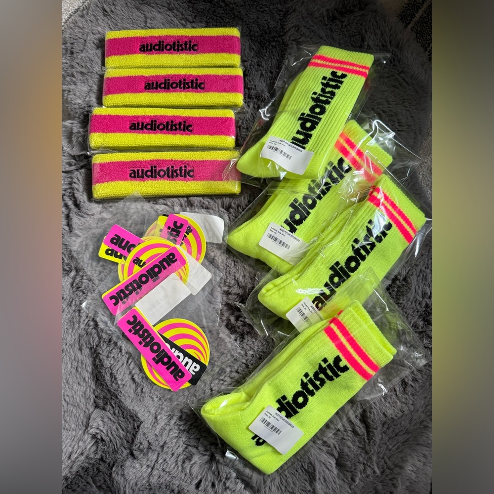 Audiotistic Headbands and Socks